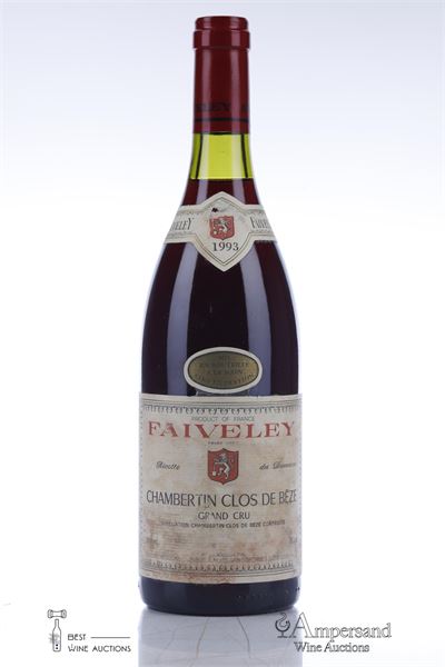 CHAMBERTIN CLOS DE BEZE 1993 - Faiveley - 1 Bottle