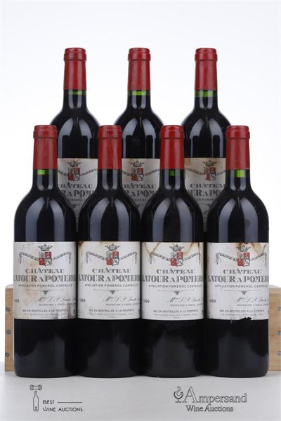 LATOUR A POMEROL 1999 - Mc - 7 Bottles