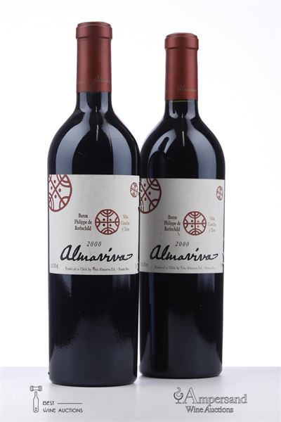 ALMAVIVA 2000 - Concha y Toro - 2 Bottles