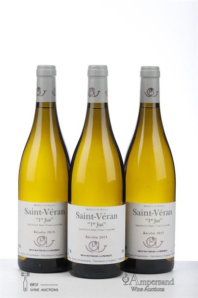 SAINT VERAN PREMIER JUS 2015 - Guffens Heynen - 3 Bottles