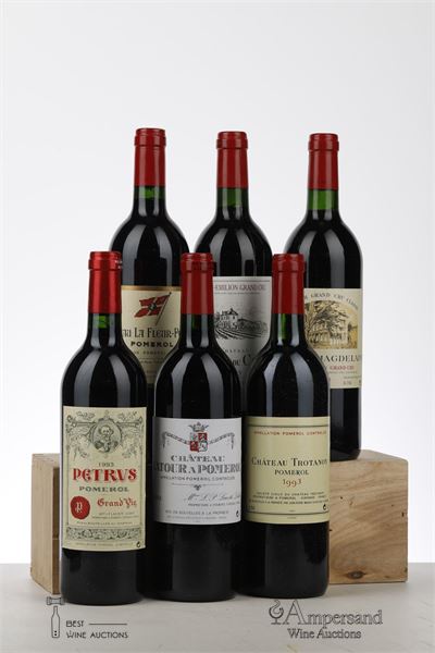 MOUEIX COLLECTION 1993 - Mc - With Certificate - 6 Bottles - Owc 6
