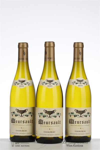 MEURSAULT 2021 - Coche Dury - 3 Bottles