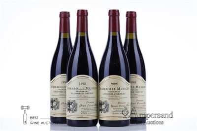 CHAMBOLLE MUSIGNY LA COMBE D'ORVEAU VIEILLES VIGNES 1998 - Henri Perrot Minot - 4 Bottles