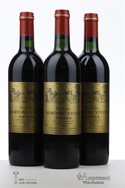 DURFORT VIVENS 1986 - Mc - 3 Bottles