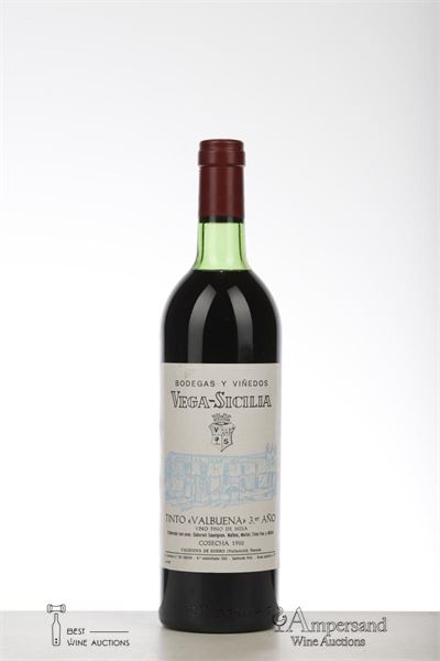 VEGA SICILIA VALBUENA 3 1980 - Vega Sicilia - 1 Bottle