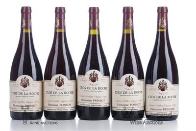 CLOS DE LA ROCHE VIEILLES VIGNES 1992 - Ponsot - 10 Bottles