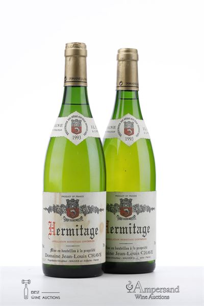HERMITAGE BLANC 1993 - JL Chave - 2 Bottles