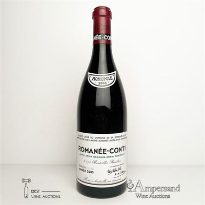 ROMANEE CONTI 2003 - Domaine de la Romanee Conti - 1 Bottle
