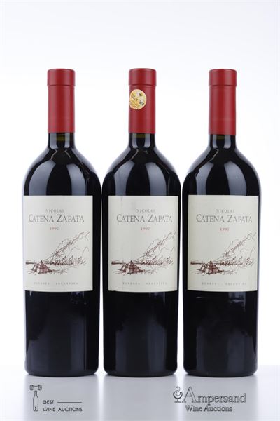 NICOLAS CATENA ZAPATA 1997 - Catena Zapata - 3 Bottles