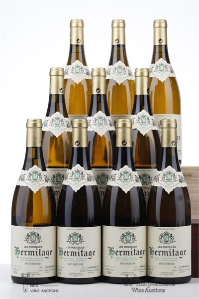 HERMITAGE BLANC LES ROCOULES 2007 - Marc Sorrel - 10 Bottles - Oc 12