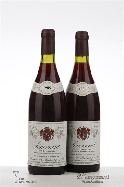 POMMARD LES CHANLINS 1989 - B Bachelet - 2 Bottles