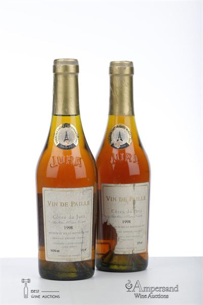 VIN DE PAILLE 1998 - Grand Freres - 2 Half Bottles