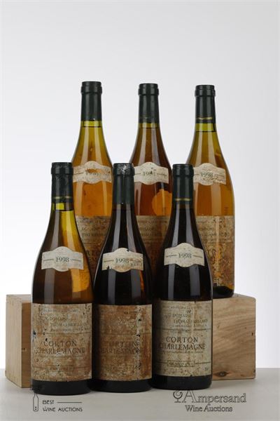 CORTON CHARLEMAGNE 1998 - Thomas Moillard - 6 Bottles