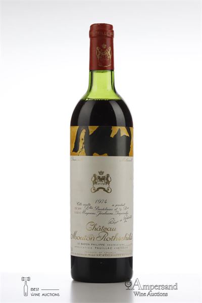MOUTON ROTHSCHILD 1974 - 1 Bottle