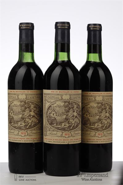 CADET PIOLA 1970 - Mc - 3 Bottles