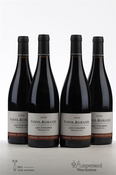 VOSNE ROMANEE LES CHAUMES 2008 - Arnoux Lachaux - 4 Bottles