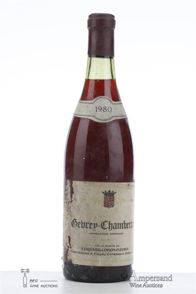 GEVREY CHAMBERTIN 1980 - Coquard Loison Fleurot - 1 Bottle
