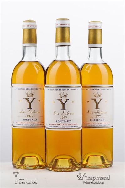 Y DE YQUEM 1977  - 3 Bottles