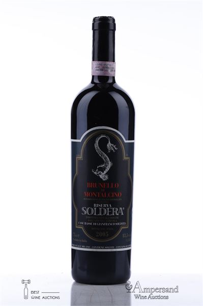 BRUNELLO DI MONTALCINO CASE BASSE RISERVA 2005 - Soldera - 1 Bottle