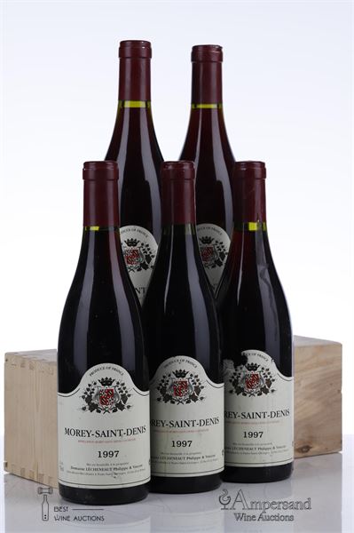 MOREY ST DENIS 1997 - Philippe et Vincent Lecheneaut - 5 Bottles