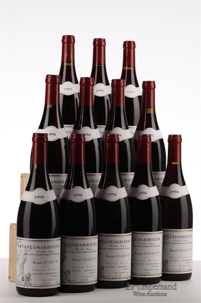 GEVREY CHAMBERTIN VIEILLES VIGNES 1996 - Bernard Dugat Py - 12 Bottles