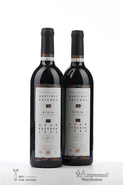 MARTINEZ BUJANDA GRAN RESERVA 1992 - Bodegas Valdemar - 2 Bottles