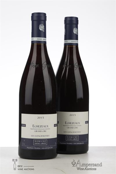 ECHEZEAUX LES LOACHAUSSES 2015 - Anne Gros - 2 Bottles