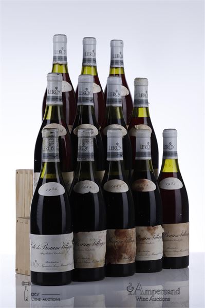 COTE DE BEAUNE VILLAGES 1985 - Leroy Negociant - 12 Bottles