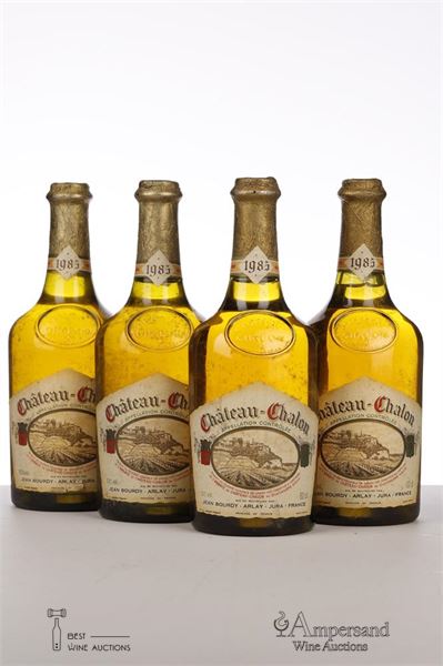 CHATEAU CHALON 1985 - Jean Bourdy Arlay - 4 x 0,620Ltr
