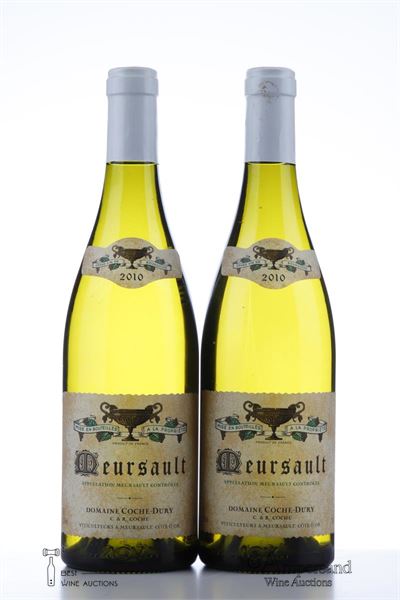 MEURSAULT Coche Dury 2010 - 2 Bottles