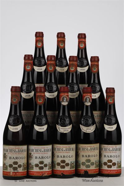BAROLO 1958 - Marchesi di Barolo - 12 Bottles