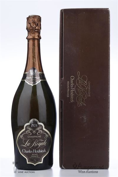CHARLES HEIDSIECK BRUT LA ROYALE 1975 - Charles Heidsieck - 1 Bottle - Oc 1