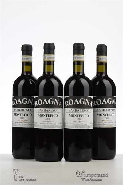 BARBARESCO MONTEFICO VECCHIE VITI 2008 - Roagna - 4 Bottles