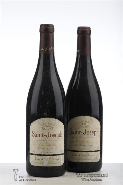 SAINT JOSEPH LES COTEAUX 2003 - Eric et Joel Durand - 2 Bottles