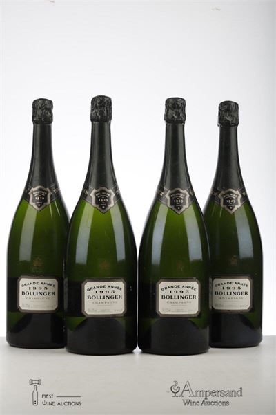BOLLINGER LA GRANDE ANNEE 1995 - Bollinger - 4 Magnums