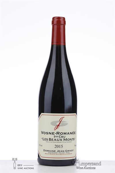 VOSNE ROMANEE LES BEAUX MONTS 2015 - Jean Grivot - 1 Bottle