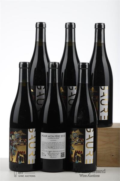 COTES DU ROUSSILLON POUR MON PERE 2013 - Domaine de Gaure - Pierre Fabre - 6 Bottles