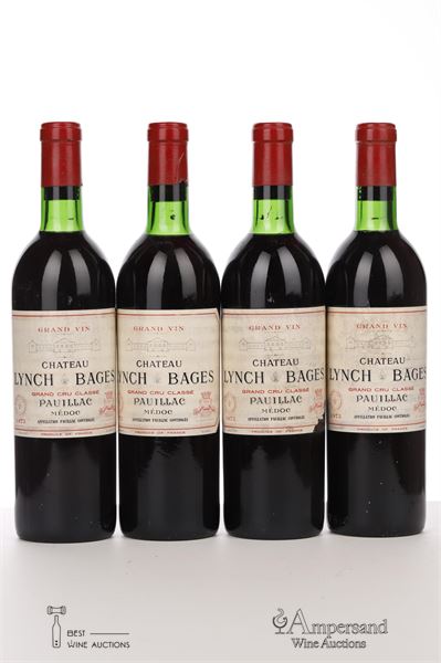 LYNCH BAGES 1973 - Mc - 4 Bottles