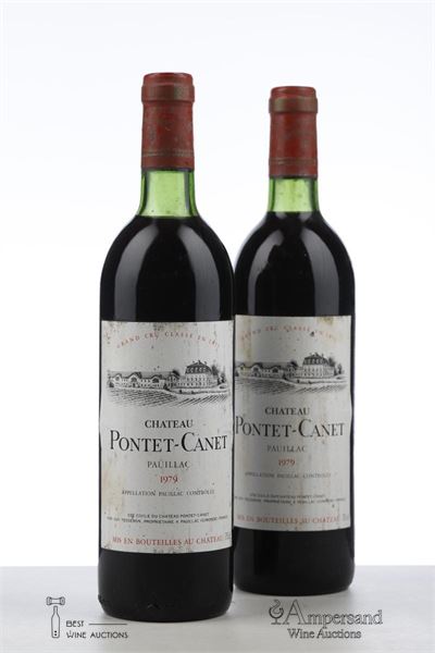PONTET CANET 1979 - Mc - 2 Bottles