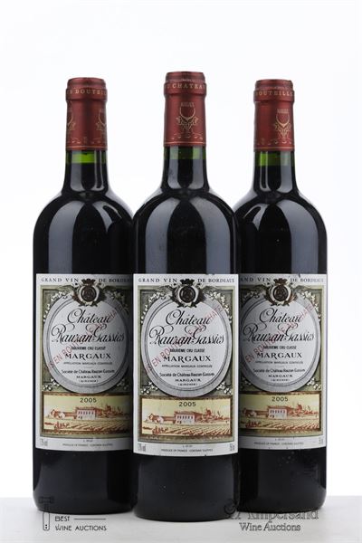 RAUZAN GASSIES 2005 - Mc - 3 Bottles