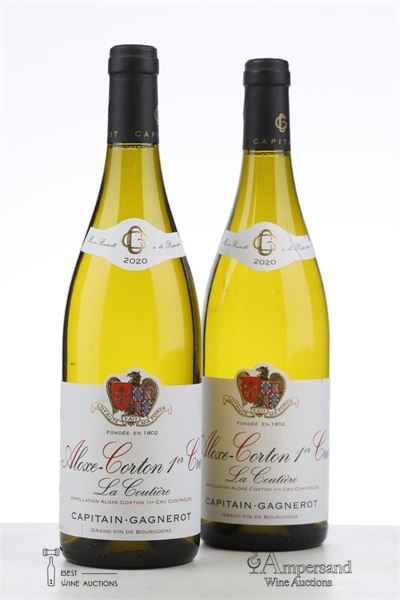 ALOXE CORTON BLANC LA COUTIERE 2020 - Capitain Gagnerot - 2 Bottles