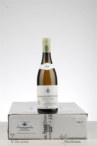 CHASSAGNE MONTRACHET BLANC MORGEOT 2018 - Ramonet - 6 Bottles - Oc 6