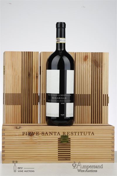 BRUNELLO DI MONTALCINO SUGARILLE 2008 - Gaja - 4 Magnums - Owc 1