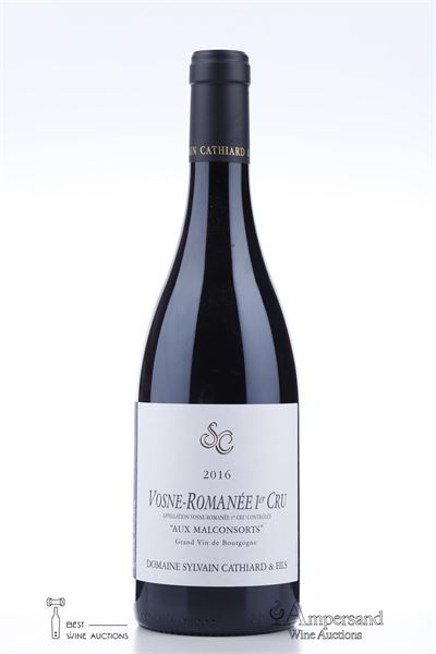 VOSNE ROMANEE AUX MALCONSORTS 2016 - Sylvain Cathiard - 1 Bottle