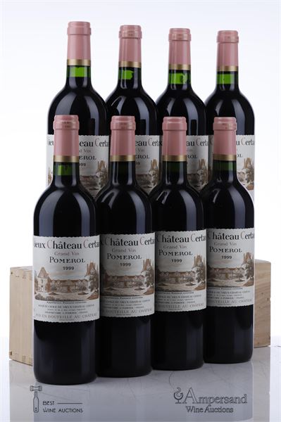 VIEUX CHATEAU CERTAN 1999 - 8 Bottles