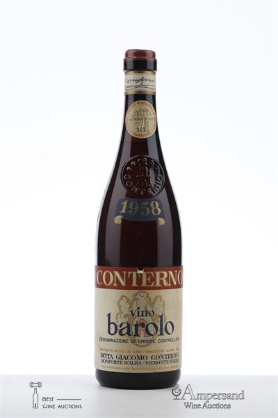 BAROLO 1958 - Conterno Giacomo - 1 Bottle