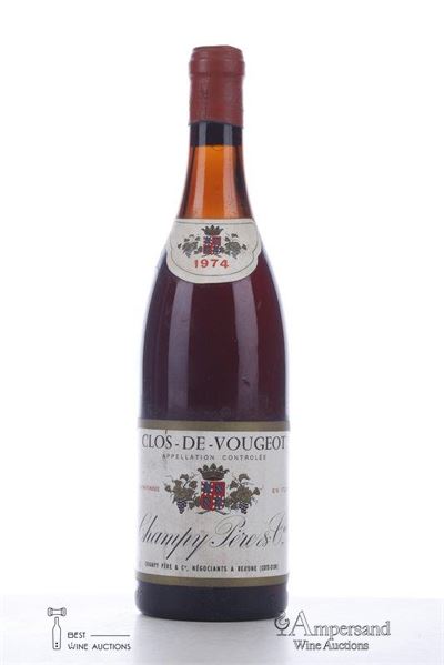CLOS VOUGEOT 1974 - Champy - 1 Bottle