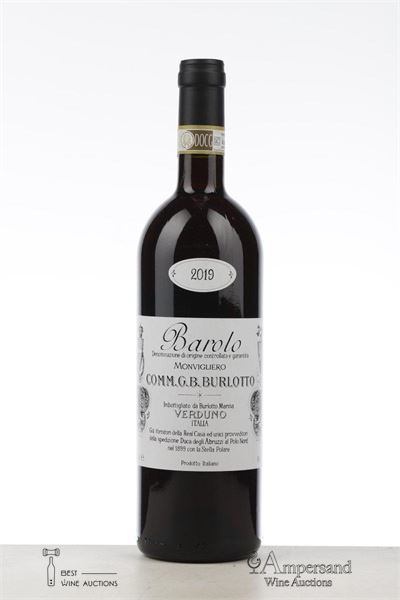 BAROLO MONVIGLIERO 2019 - Burlotto - 1 Bottle