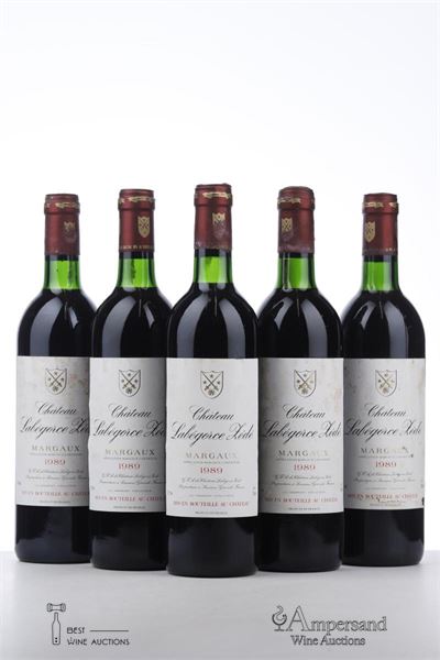 LABEGORCE ZEDE 1989 - Mc - 5 Bottles