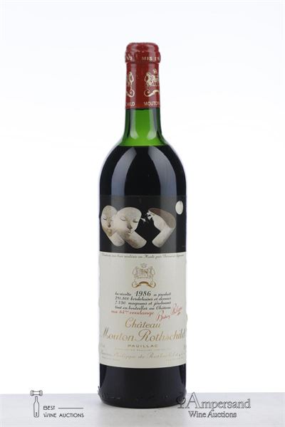 MOUTON ROTHSCHILD 1986 - Mc - 1 Bottle
